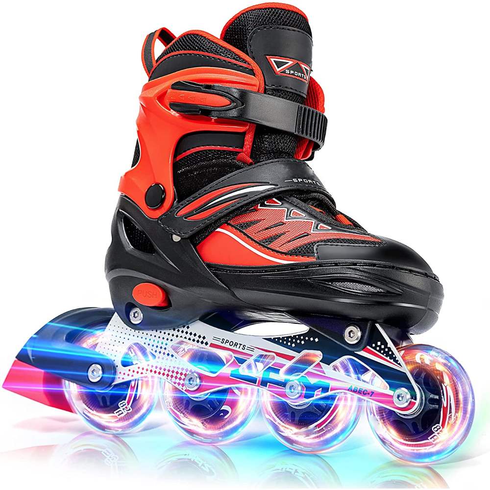 Rollerblades Skates, Purple / Small little kids 10c 13c us: image 3