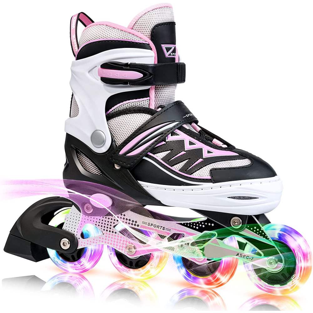 Rollerblades Skates, Purple / Small little kids 10c 13c us: image 4