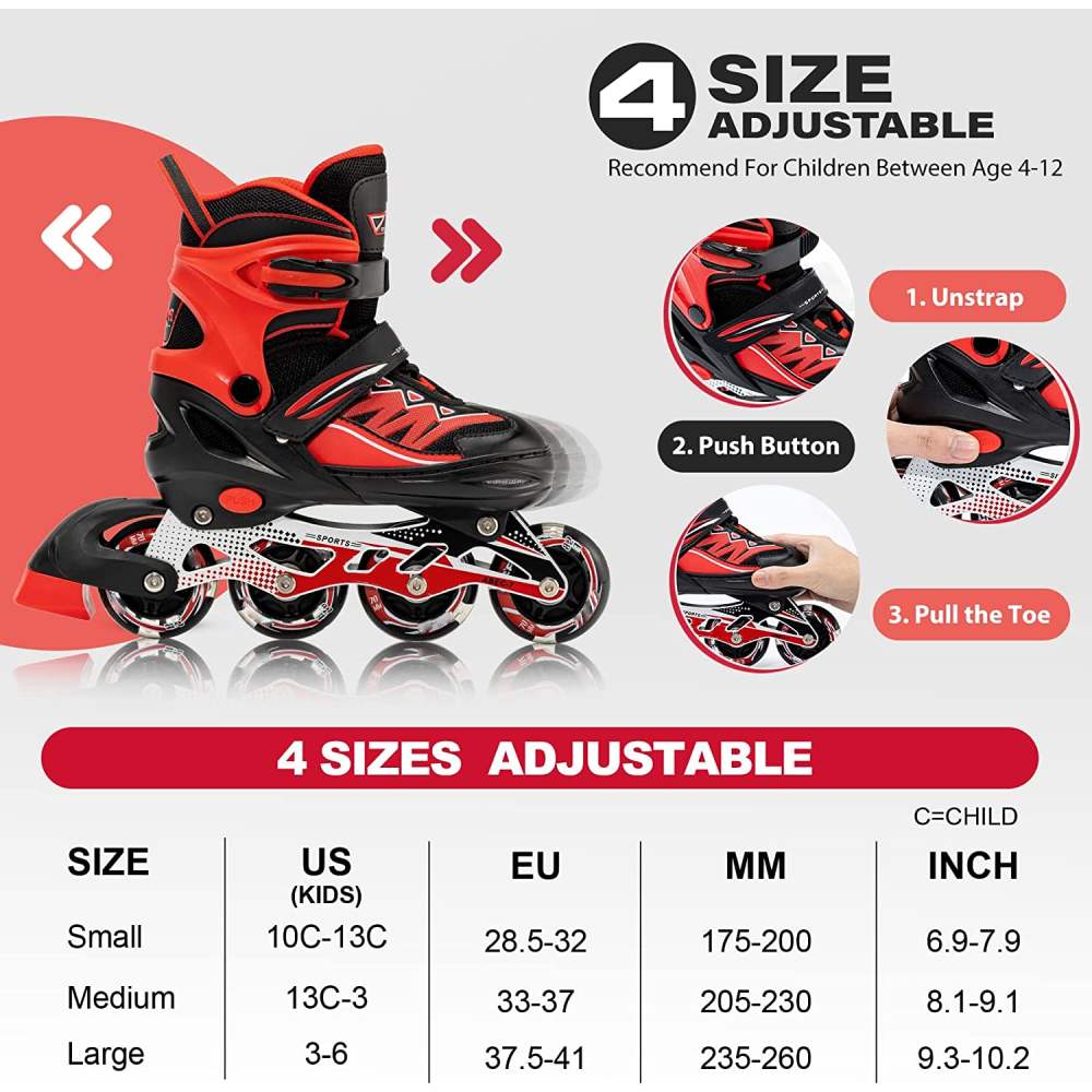 Rollerblades Skates, Purple / Small little kids 10c 13c us: image 6